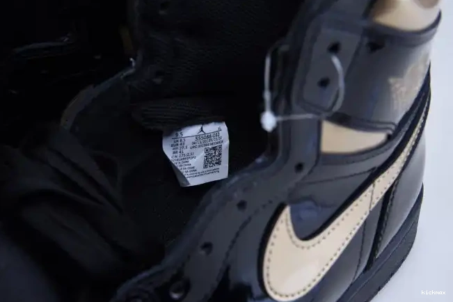 Rep MAX RETRO JORDAN HIGH GOLD AIR BLACK (2020) 1 METALLIC 555088-032 0330